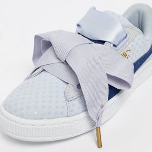 puma basket heart denim puma basket heart denim